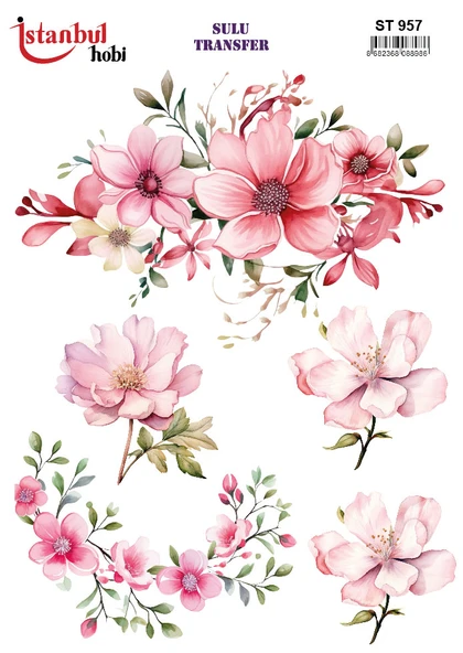 İstanbul Hobi Sulu Transfer ST957 (25x35) ürün görseli