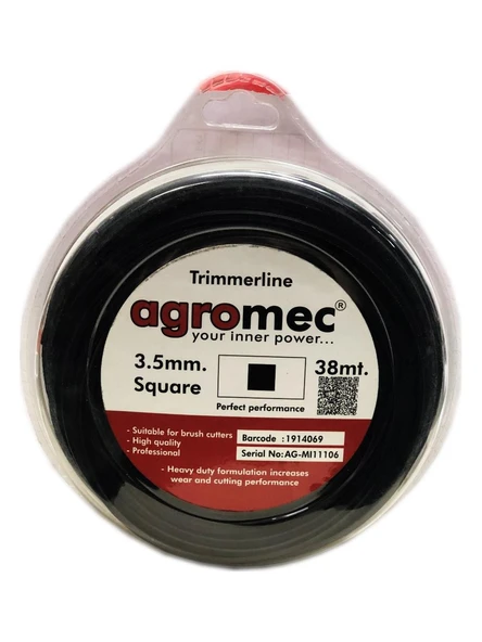 AGROMEC 4 Köşe Misina 3,5 mm ürün görseli 1