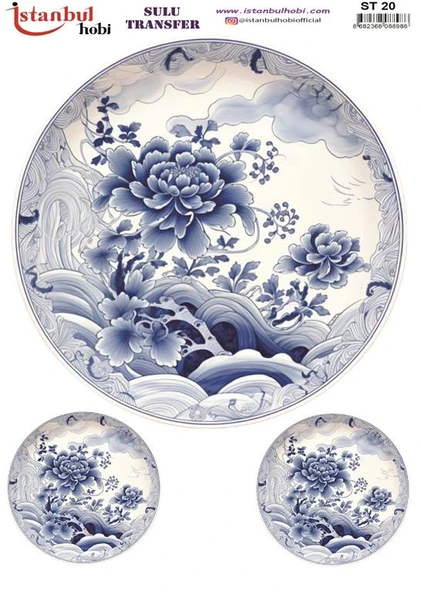 İstanbul Hobi Sulu Transfer ST20 (25x35) ürün görseli