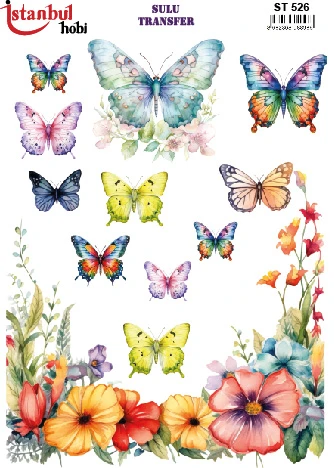 İstanbul Hobi Sulu Transfer ST526 (25x35) ürün görseli
