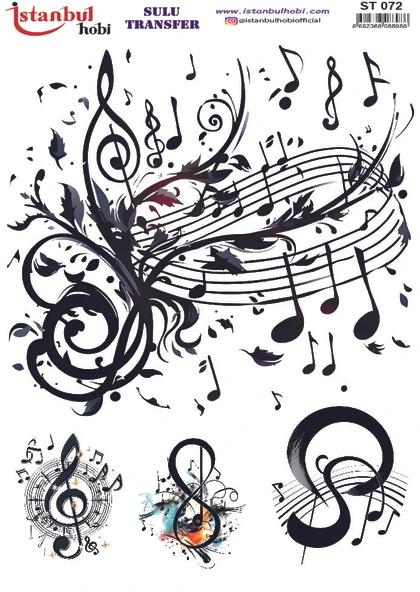 İstanbul Hobi Sulu Transfer ST072 (25x35) ürün görseli