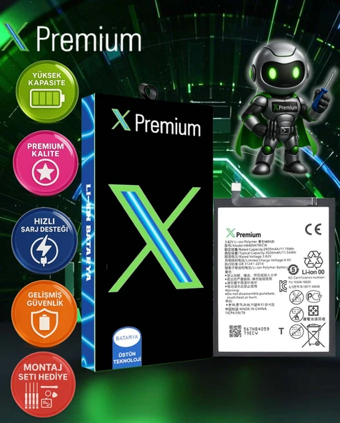​Xpremium Huawei Y5 2018 / Y5 2019 / Y6 2019 / Honor 8A / P9 Lite Mini Batarya Pil Süper Yüksek Kalite HB405979ECW - 1