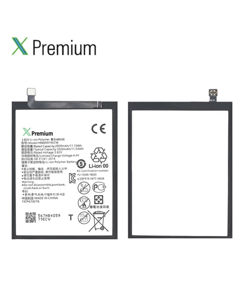 ​Xpremium Huawei Y5 2018 / Y5 2019 / Y6 2019 / Honor 8A / P9 Lite Mini Batarya Pil Süper Yüksek Kalite HB405979ECW - 4