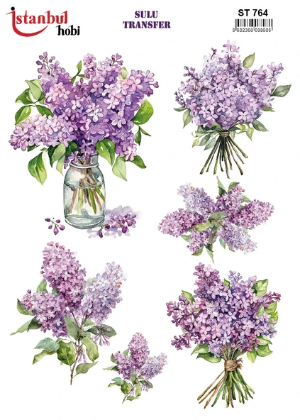 İstanbul Hobi Sulu Transfer ST764 (25x35) ürün görseli