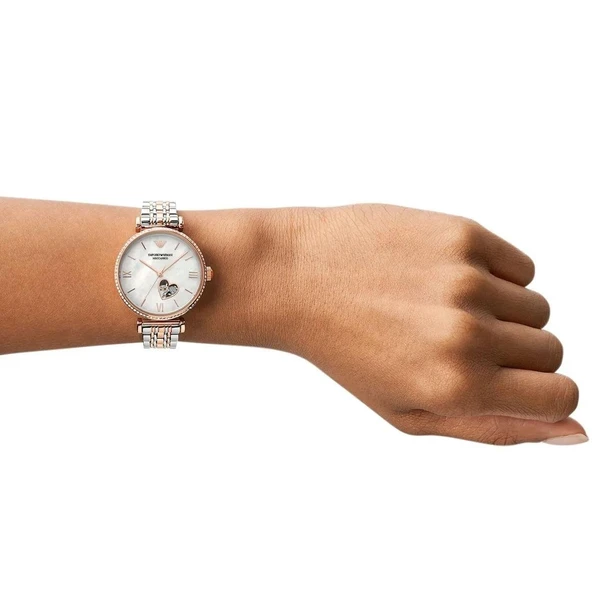 Emporio Armani AR60049 Otomatik Kadın Kol Saati - Resim 5