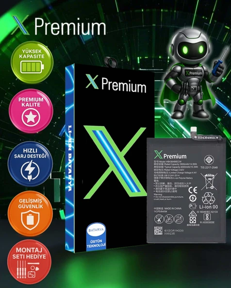 Xpremium Huawei Mate 10 / Mate 10 Pro / P20 Pro Batarya Pil Süper Yüksek Kalite HB436486ECW - 1
