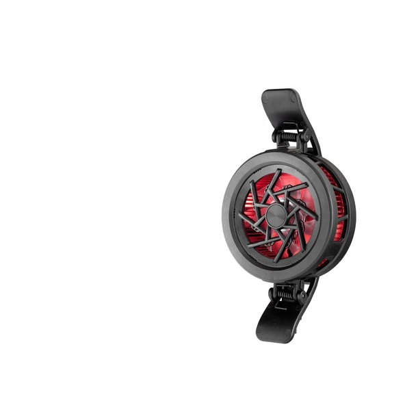 Telefon Soğutucu Fan Radyatör Magsafe Klips 2Kademe Rgb Siyah HDX4369 ürün görseli