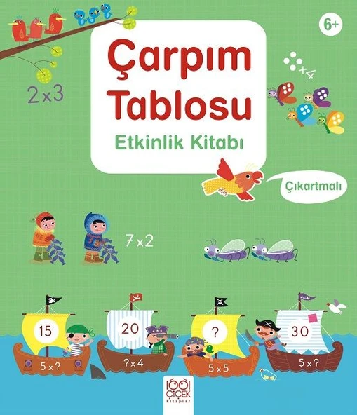 Çarpım Tablosu Etkinlik Kitabı - 2