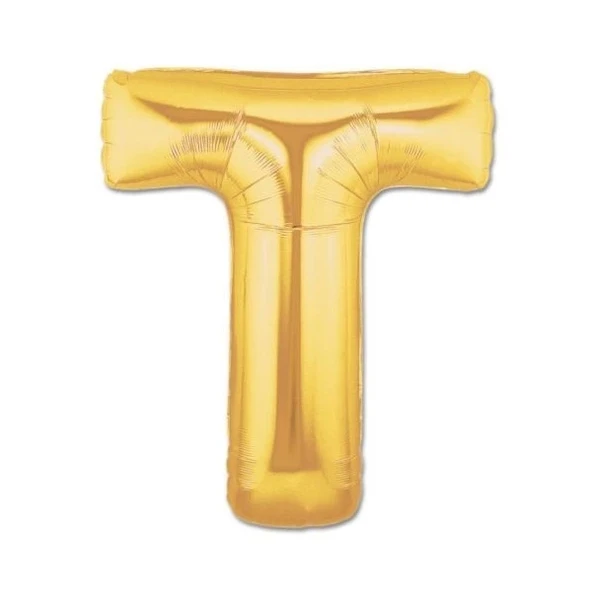 Altın Sarısı Folyo Harf Balon 1 Metre ürün görseli 1