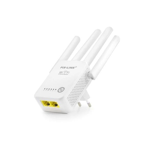 Wıfı Repeater + Router + Ap 300Mbps Beyaz WR48D4Q ürün görseli