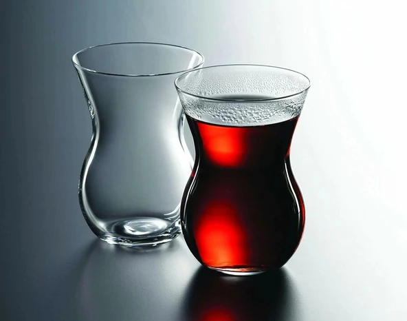 Paşabahçe f&d beykoz kristal çay bardak - 6 lı özel seri çay bardağı ürün görseli 1