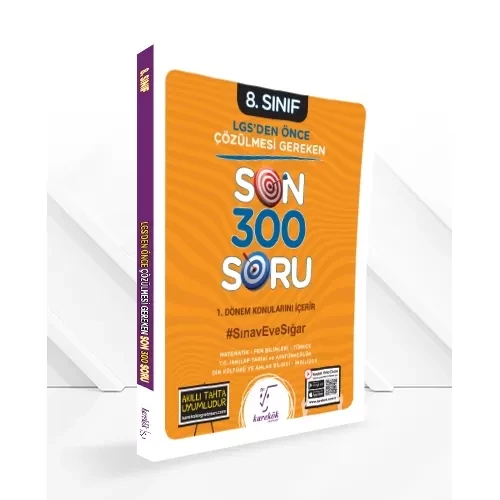 Karekök Yayınları 8. Sınıf LGS den Önce Çözülmesi Gereken Son 300 Soru