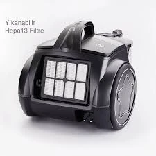 Korkmaz Cosmos Premium Antrasit/Siyah Elektrikli Süpürge A902-01 - Resim 4