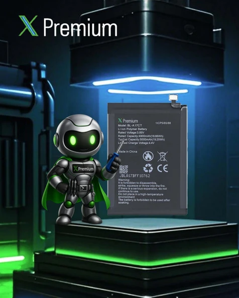 Xpremium General Mobile GM 21 Batarya Pil Süper Yüksek Kalite 4900 mAh - 3