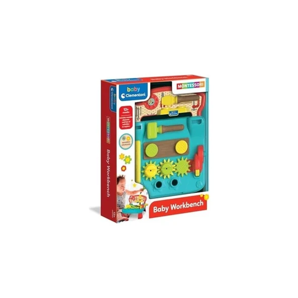 17968 Baby Clementoni - Montessori Çalışma Tezgahı - Resim 2