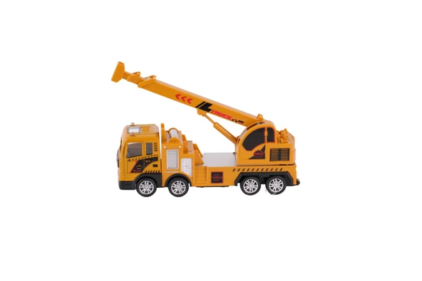 YH-711-54A SÜRTMELİ METAL 1:50 SARI VİNÇ VE - Resim 3