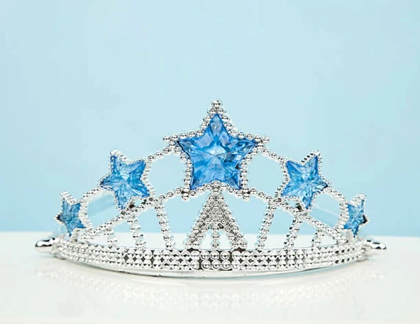 Plastik Kraliçe Prenses Tacı Çocuk Boy ürün görseli 1