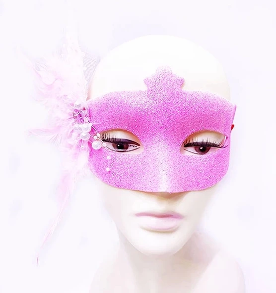 Sim İşlemeli Balo Maskesi ürün görseli 1