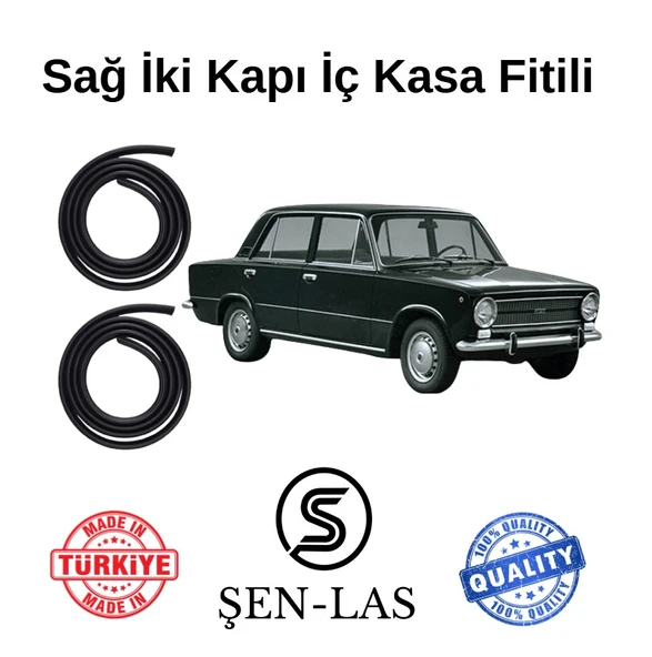 Fiat Murat 124 Şen-Las Sağ Ön ve Arka Fitili ŞL19109 - 1