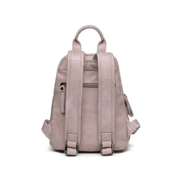 Mini Boy Yıkama Deri Kadın Sırt Çantası 21-K Barcelona 1929 - 2