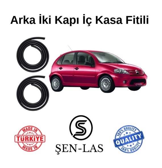 Citroen C3 (1.Nesil) Şen-Las Arka Iki Kapı Fitili ŞL16207 ürün görseli 1