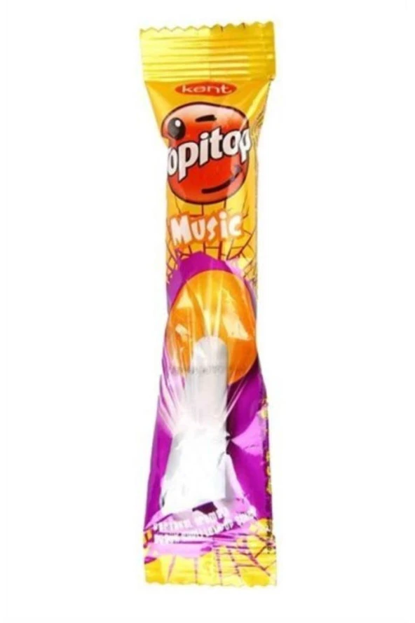 Kent Topitop Müzik Düdüklü Meyveli Şeker 30 Adet - Resim 2