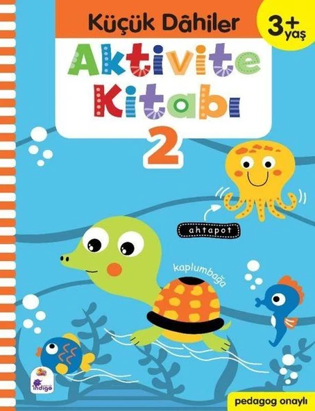 Küçük Dahiler Aktivite Kitabı 2 (3+ Yaş) - Resim 2