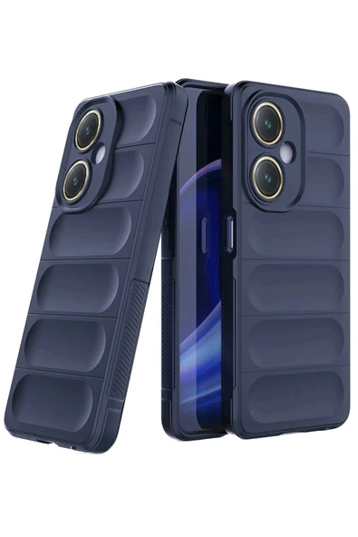 Vivo Y27 Kılıf Optimum Silikon - Lacivert ürün görseli 1