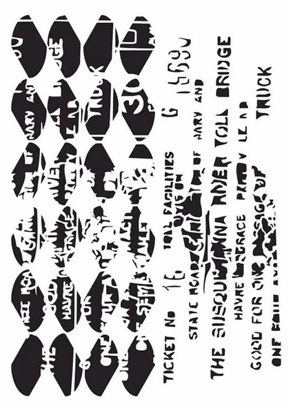 MIX MEDİA STENCIL MA SERİSİ MA73 21X29