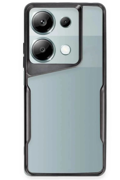 Xiaomi Redmi Note 13 Pro 4G Kılıf Boyi Silikon Kapak - Siyah ürün görseli 1