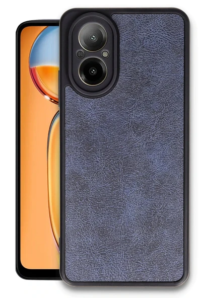 Realme 12 Lite Kılıf Aras Deri Kapak - Lacivert ürün görseli 1