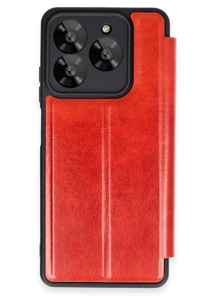 General Mobile Era 50 Kılıf Flip Cover - Kırmızı ürün görseli 1