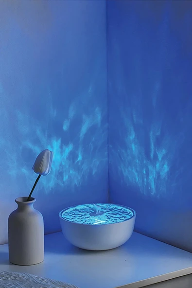 Z5 Arktik Okyanus Temalı BT Kablosuz Hoparlör - Mavi - 5