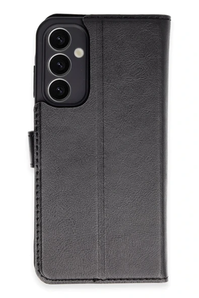 Samsung Galaxy A25 5G Kılıf Trend S Plus Kapaklı Kılıf - Siyah ürün görseli 1