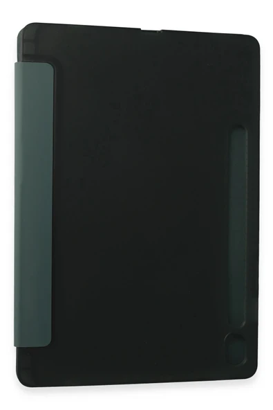 Samsung Galaxy T870 Tab S7 11 Kılıf Kalemlikli Mars Tablet Kılıfı - Koyu Yeşil - 2
