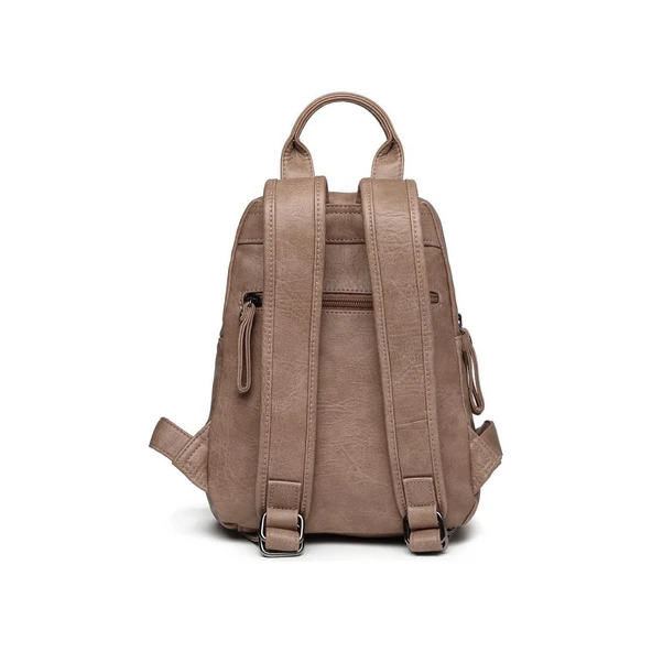 Mini Boy Yıkama Deri Kadın Sırt Çantası 21-K Barcelona 1929 - 2