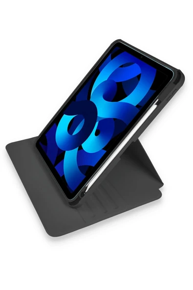 iPad Pro 11 (2021) Kılıf Starling 360 Kalemlikli Tablet Kılıf - Siyah - Resim 3