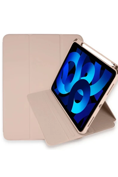 iPad Pro 11 (2021) Kılıf Starling 360 Kalemlikli Tablet Kılıf - Rose Gold ürün görseli 1