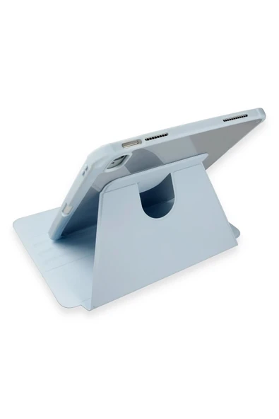 iPad 10.2 (7.nesil) Kılıf Starling 360 Kalemlikli Tablet Kılıf - Mavi