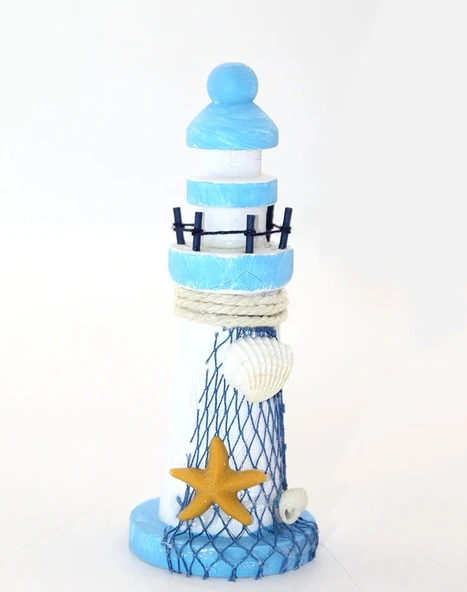 Ahşap Marin Deniz Feneri Model 1 ürün görseli 1