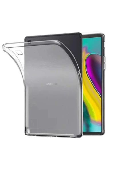 Samsung Galaxy T720 Tab S5e 10.5 Kılıf Tablet Şeffaf Silikon ürün görseli 1