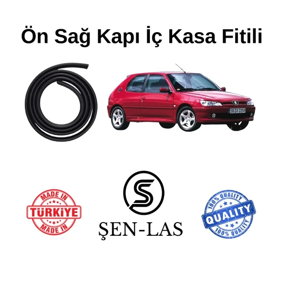 Peugeot 306 Tek Kapı Şen-Las Sağ Ön Kapı Fitili ŞL15301