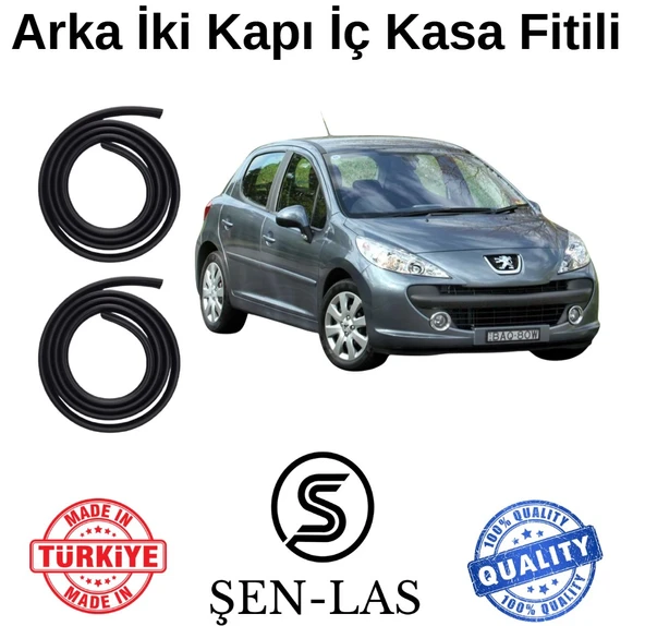 Peugeot 207 Şen-Las Arka Iki Kapı Fitili ŞL14307