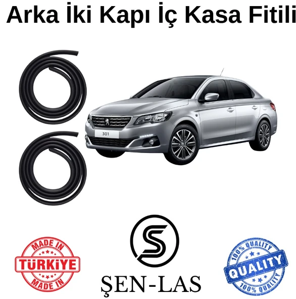 Peugeot 301 Şen-Las Arka Iki Kapı Fitili ŞL14907 ürün görseli 1
