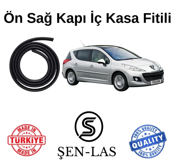 Peugeot 207+ Station Wagon Şen-Las Sağ Ön Kapı Fitili ŞL14801 ürün görseli 1