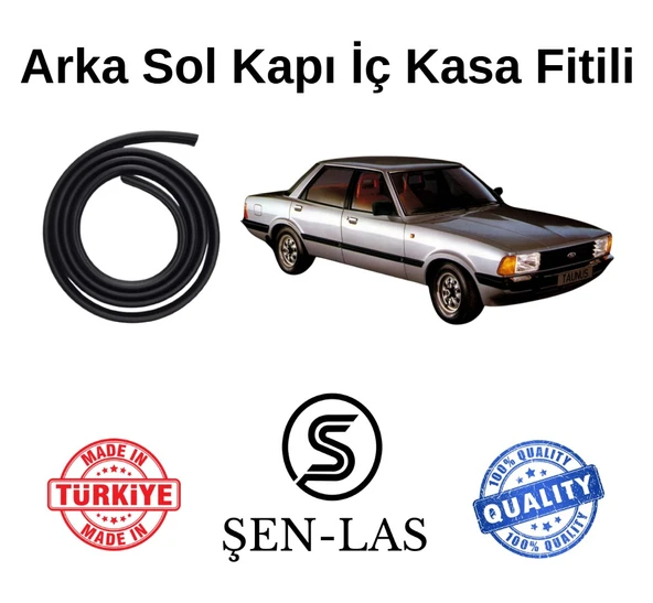 Ford Taunus Şen-Las Sol Arka Kapı Fitili ŞL13004 ürün görseli 1