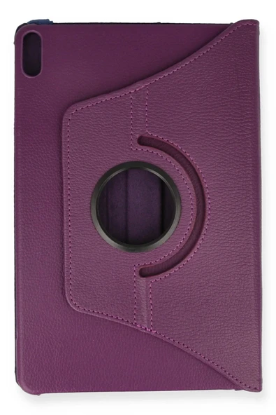 Huawei MatePad Pro 10.8 Kılıf 360 Tablet Deri Kılıf - Mürdüm - Resim 3