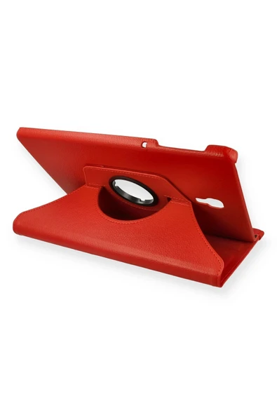 Samsung Galaxy T590 Tab A 10.5 Kılıf 360 Tablet Deri Kılıf - Kırmızı ürün görseli 1