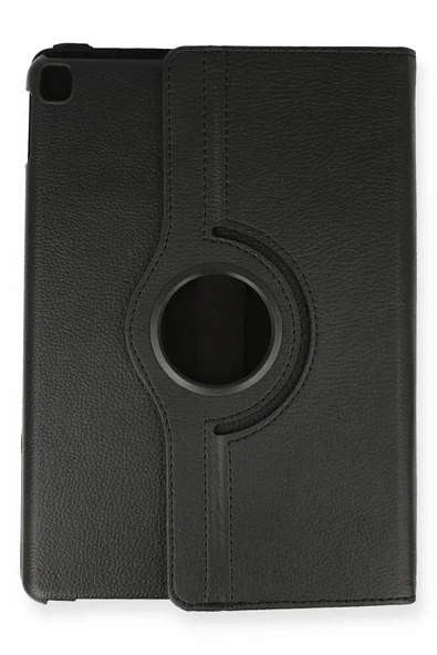 iPad 10.2 (7.nesil) Kılıf 360 Tablet Deri Kılıf - Siyah - 2