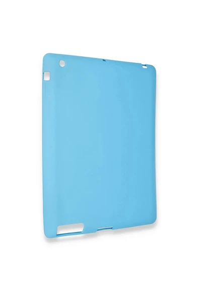 iPad 4 9.7 Kılıf Evo Tablet Silikon - Mavi - Resim 2